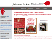 Tablet Screenshot of brahmsmusicschool.at
